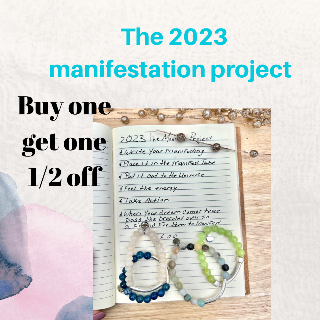The manifestation project bracelet
